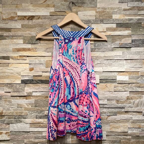 5-PC Resort Capsule | Lilly Pulitzer + Trina Turk, S/M/6, Silk, Woven, $675+ - Picture 11 of 16